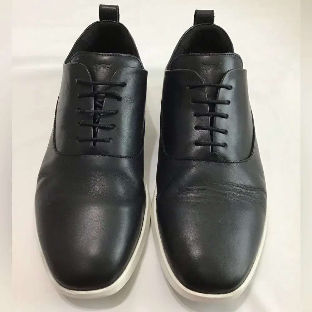 Wolf And Shepard Crossover Long Wing Leather Shoes Size 9.5
